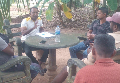 Photo 642: SAFE Chili Project farmers were given Nursery plates at Poonawa ASC, Medawatchchiya, Anuradhapura district on 24 Dec 2025
